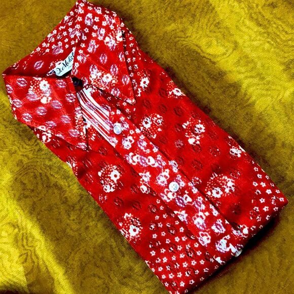 Vintage J Mohilet California Women's Blouse Size M - Picture 3 of 8